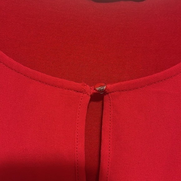 Soft Surroundings Red Long Sleeve Blouse Size 2X - Picture 3 of 7